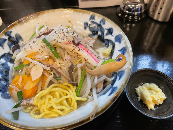 「塩タンメン820円」@仙台炙り味噌ラーメン 政宗の写真