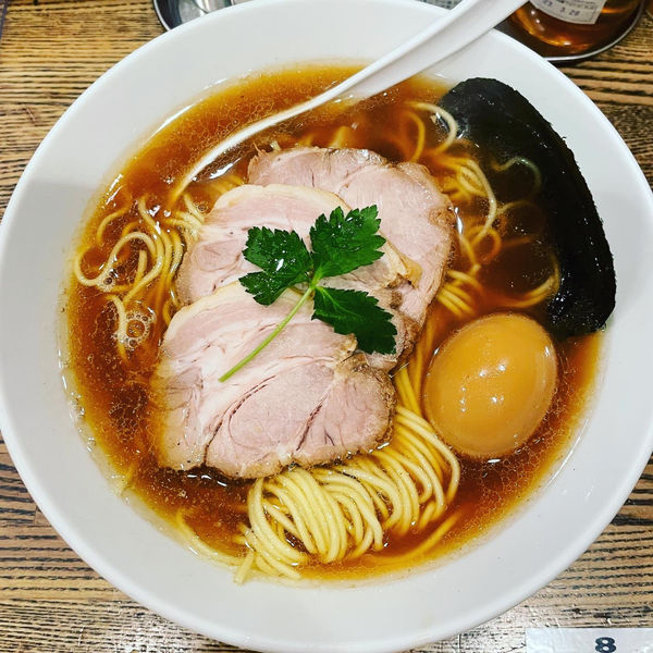 「平子煮干しそば」@新橋 纏の写真