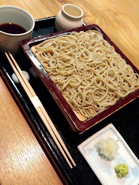 「ざるそば・十割」@なにわ翁の写真