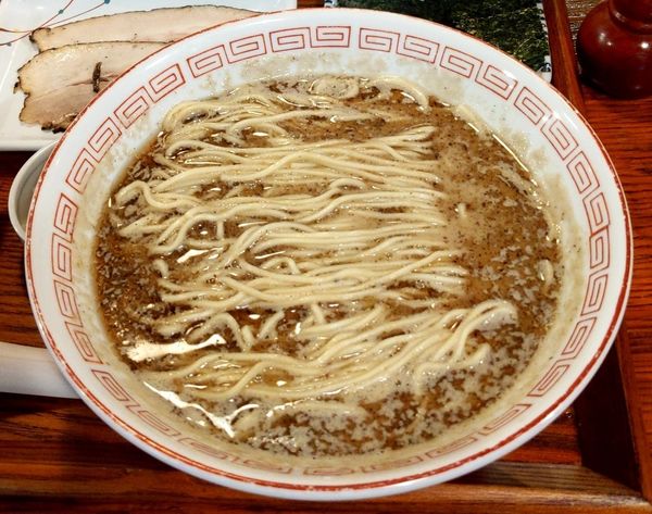 「鯖」@炭火焼濃厚中華そば 倫道の写真