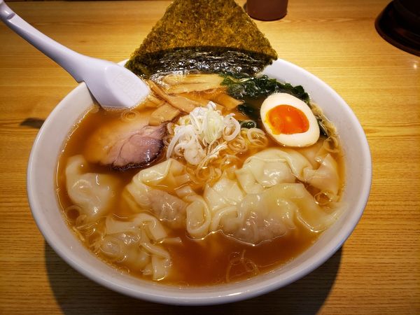 「特製ワンタンメン」@らーめん十勝の写真