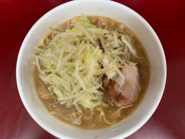「ラーメン　少なめ　そのまま」@ラーメン二郎 相模大野店の写真