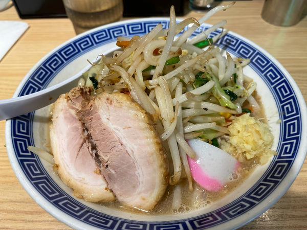 「タンメン餃子セット　チャーシューTP」@東京タンメン トナリ 西葛西店の写真