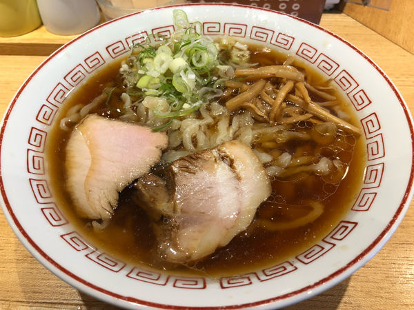「中華そば醤油750円+大盛100円」@超多加水自家製手揉み麺 きたかた食堂の写真