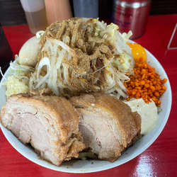 まぜそば　チャーシュー