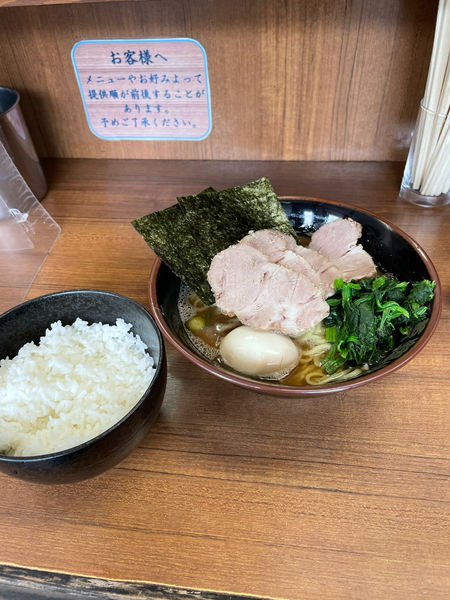 「醤油ラーメン」@横浜らーめん 初代 常翔家の写真