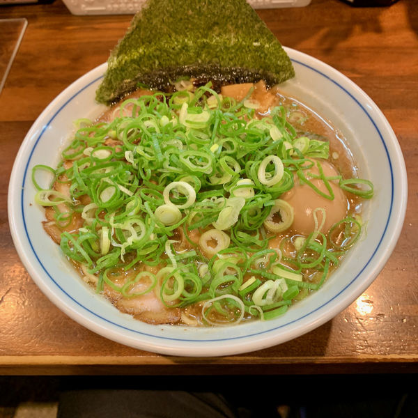 ねぎ増しそば(少し店主のサービスあり)