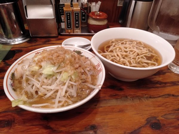 「つけめん　豚煮干　期間限定」@つけめん TETSU 所沢店の写真