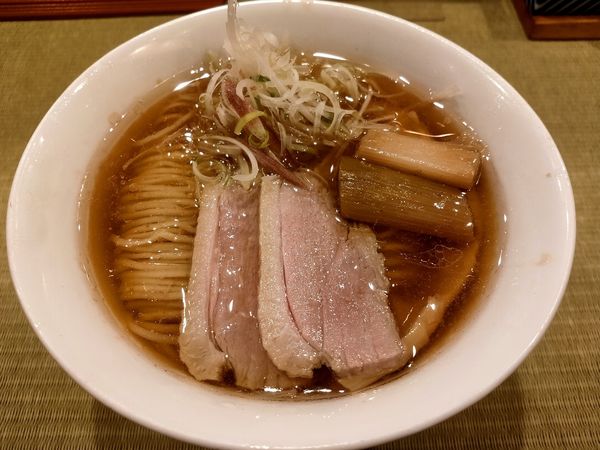 「鴨らーめん 820円」@らーめん 鴨to葱の写真