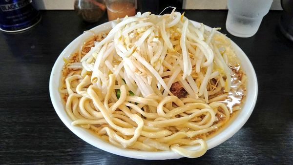 「【限定】海老蕎麦(麺少なめ･ヤサイ少なめ･ニンニク)」@豚星。の写真