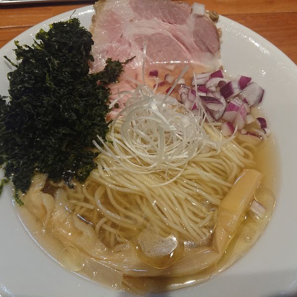 「冷たい煮干しそば800円」@麺屋 真心の写真