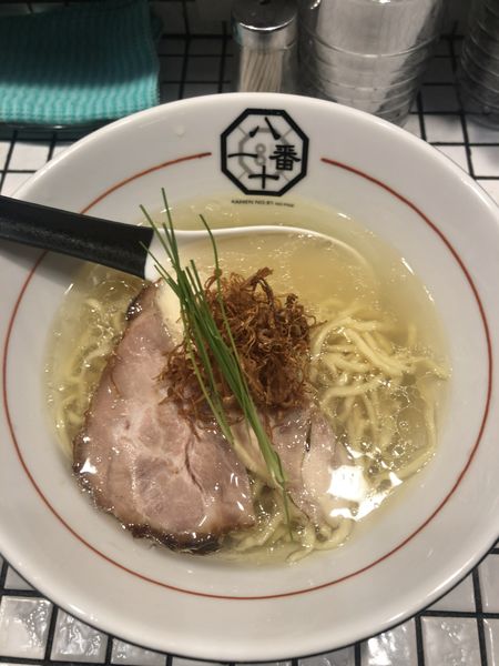 「うま味塩そば（手もみ麺）　850円」@81番の写真