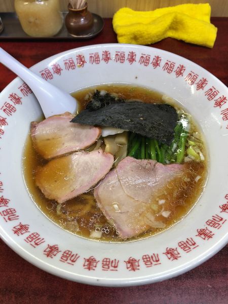 「中華そば　750円」@白河中華そばの写真