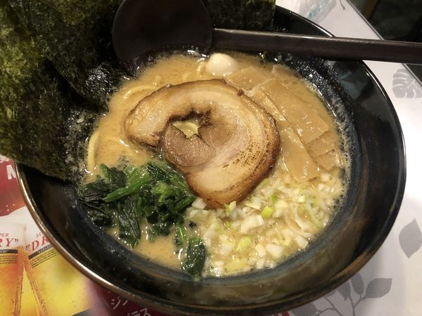 「ラーメン醤油ベース」@横浜家系ラーメン 福家の写真