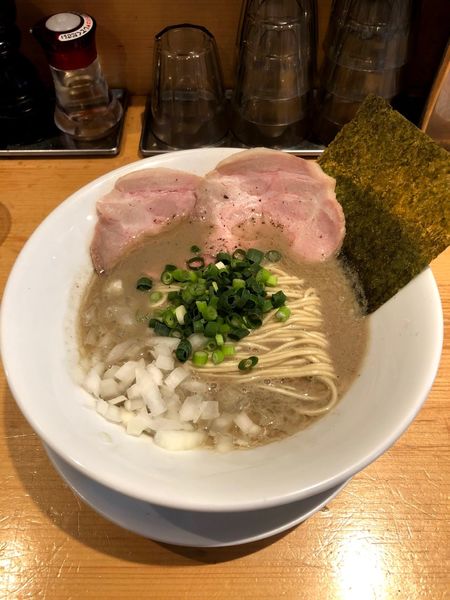 「濃厚煮干しそば　790円」@麺屋 まほろ芭の写真