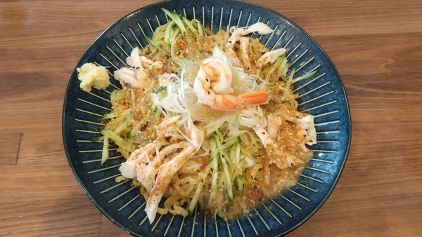 「冷やし味噌（夏季限定1日10食）900円」@灼味噌らーめん 八堂八の写真