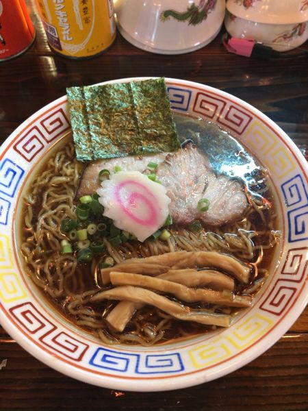 「昭和醤油ラーメン　750円」@ラーメン246亭の写真