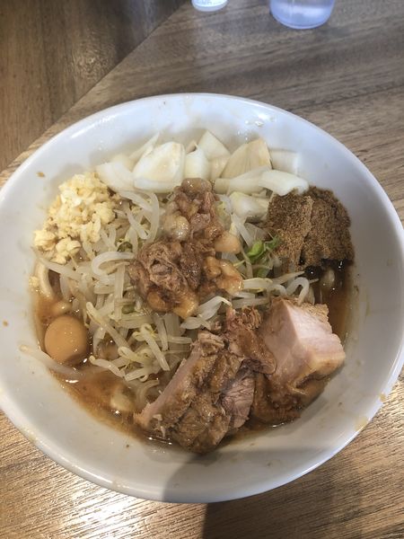 「たまラーメン（麺少なめ）　850円」@MEN YARD FIGHTの写真