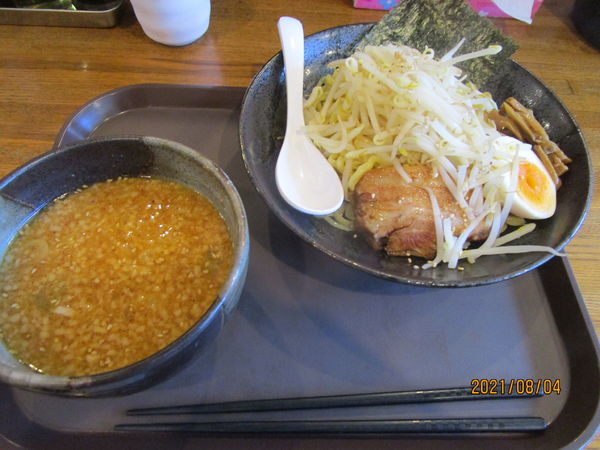 「つけ麵 味噌　950円」@メガらーめんの写真