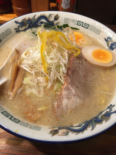 「ゆず塩らーめん」@北海道ラーメン 味丸の写真