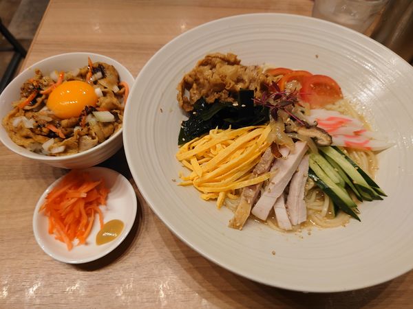 「冷やし中華¥1300」@麺処 ほん田 秋葉原本店の写真