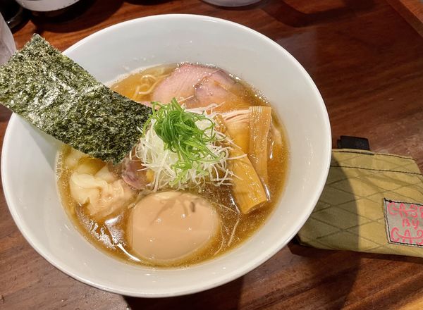 「GOTTSU煮干そば」@RAMEN GOTTSUの写真