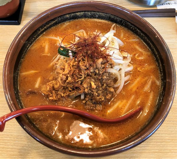 「北海道辛味噌ラーメン」@麺場 田所商店 八潮店の写真