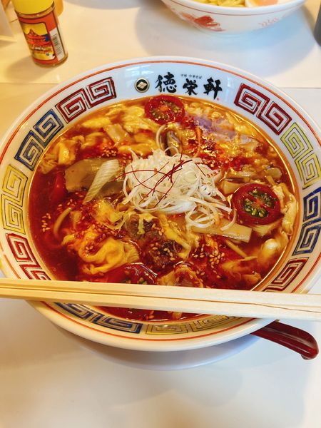 「サンラータンメン」@和風だしラーメン 徳栄軒の写真