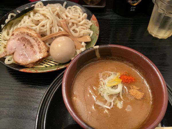 「つけ麺どろ味噌（大盛）＋味玉」@麺屋 総信の写真