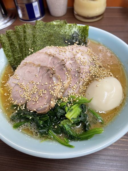 「ラーメン」@横浜家系らーめん 武蔵家 川口店の写真