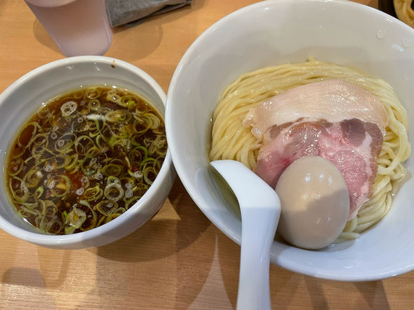 「味玉つけ麺＋メンマ」@鶏そば鯛そば きょうすけの写真