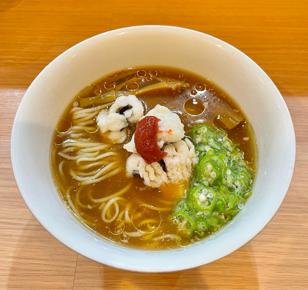 「冷やし鱧出汁らーめん（1000円）」@RAMEN ガモウスマイルの写真