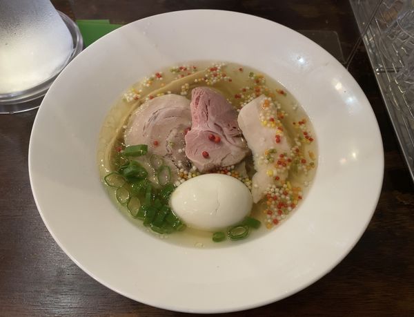 「【7周年記念】日本3大地鶏blended（塩）」@麺庵 小島流の写真