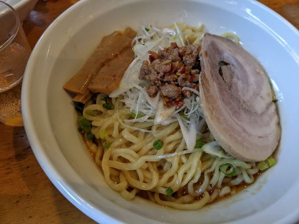 「四川麻辣油そば　750円+ランチ大盛り50円」@麺家 喜多楽の写真