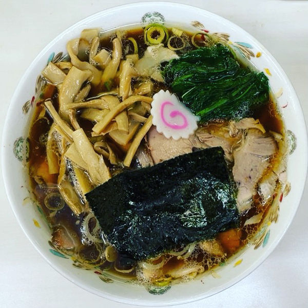 「青島チャーシュー大盛＋メンマトッピング」@青島食堂 秋葉原店の写真