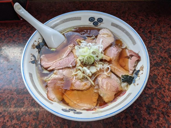 「手打チャーシューワンタンメン　1100円」@火風鼎の写真