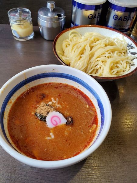 「濃厚魚介もりそば(辛)」@東池袋大勝軒 南池袋店の写真