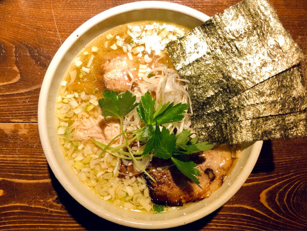 「★特製鶏そば 塩🍜¥1,150」@神田とりそば なな蓮の写真