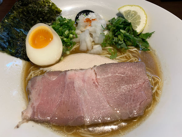 「鯛白湯」@らーめん 鞍の写真