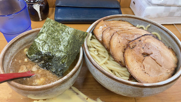 「チャーシューつけ麺中盛」@めん屋 もとすけの写真