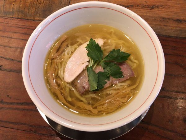 「鶏そば塩」@自家製麺オオモリ製作所 壬生店の写真