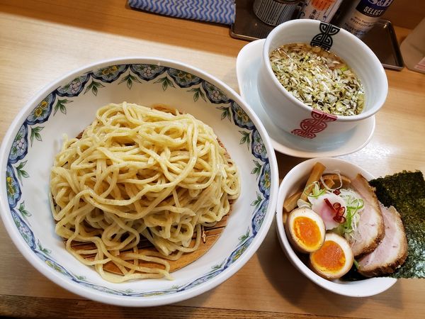 「豚鴨つけそば　くんせい玉子」@中華そば 多賀野の写真