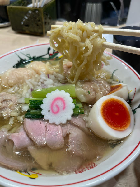 「特製白だしらーめん」@ぷれじでんとの写真