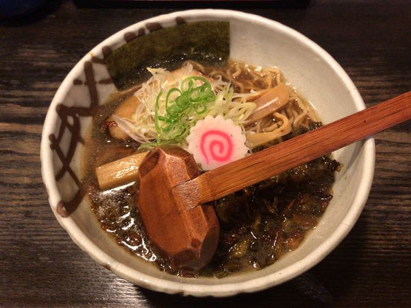 「揚げネギそば」@中華そば 花菱の写真