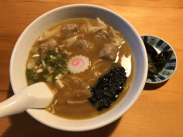 「ワンタンメン」@自然派ラーメン 花の季の写真