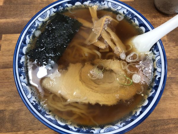 「ラーメン」@青竹手打ラーメン ほそやの写真