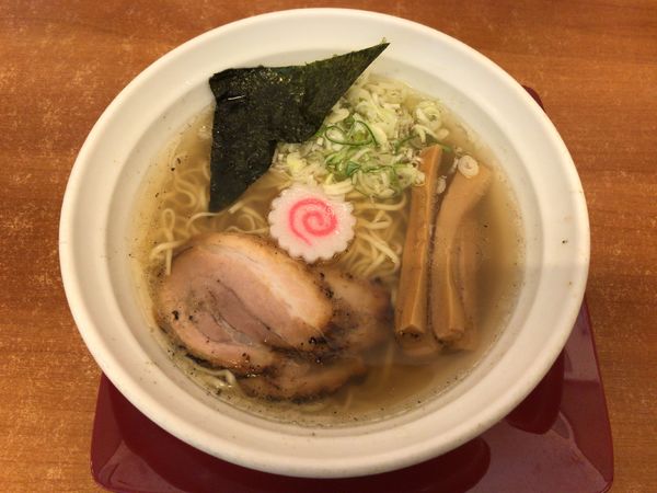 「白醤油らーめん」@らーめん我礫の写真