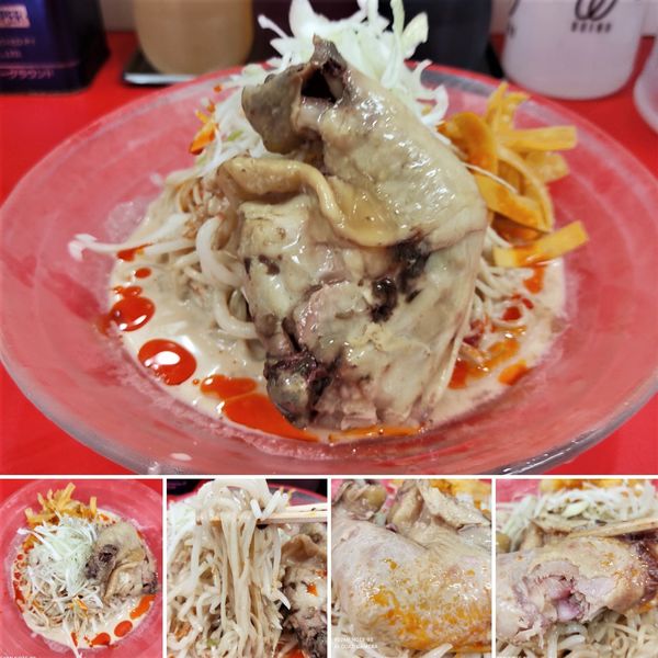 「ホロホロ蒸し鶏冷やしそば(夏季限定)  950円」@新御茶ノ水 萬龍の写真