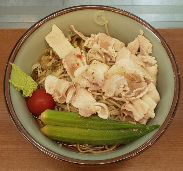 「夏の冷しゃぶそば」@文殊 馬喰横山店の写真