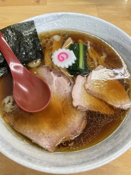 「中華そば　生姜醤油」@とら食堂 松戸分店の写真